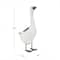 White Polystone French Country Garden Sculpture, 25" x 8" x 15"
